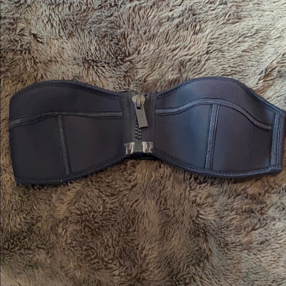Triangl strapless swim suit